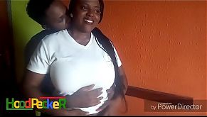 The sex tape extract. Busty model from Nigeria fucked.