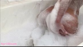 Teen with perfect body gets nasty doing milk enema