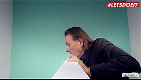 LETSDOEIT - German Blondie Celina Davis Seduced To Play With Real Toy