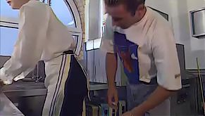 Private Classics, Hot Threesome in the Kitchen