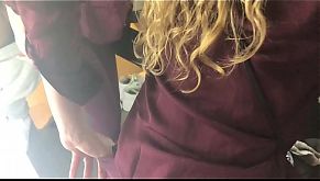 PUBLIC SEX--AMATEUR TEEN ANGEL EMILY BLOWJOB AND FUCKING IN CHANGING ROOM