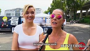 HITZEFREI Gamer girl Anny Aurora fucking a stranger