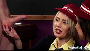 Highschool uniformed brit