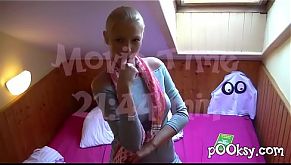 Bon appetit !!! Karol Lilien Blonde with Incredible Tits