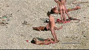 Spy videos with the real life nudists