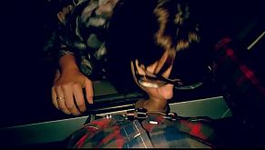 Stranger in the car got a facefuck.