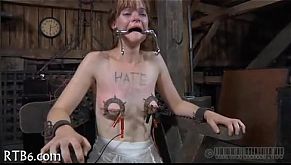 Slave electro punishment