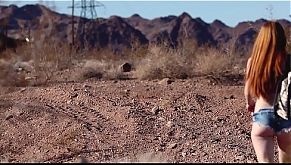 Squirting In The Las Vegas Desert