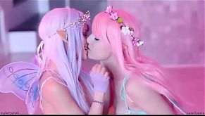 CHERRYCRUSH PMV - COSPLAY MASTURBATION, ORGASM AND ANAL CREAMPIE