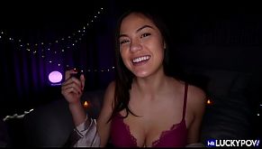 Amazing big booty Asian Slut get all there holes Pounded in POV