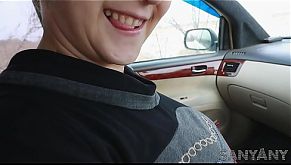 Are you sure that no one will see us while I give you a blowjob and milks a dick in your car? -SanyAny