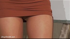 Accidental Nudity During Tv Show. Tv Host Seducing A Players. Upskirt 11 min