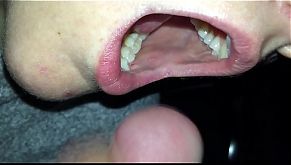 Dogging Girl Swallows Load