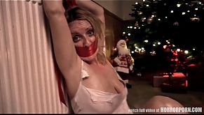 Сексуальный подарок для молоденькой от плохого Санты