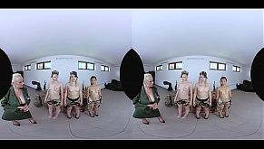 Fivesome With Army Girls